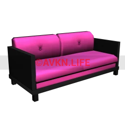 Orton Pink Two Seat Sofa