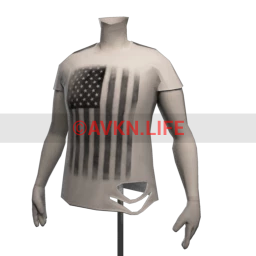 Front Row Distressed American Flag T-Shirt