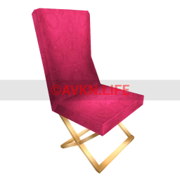 Luxe Liberty Dining Chair - Hot Pink