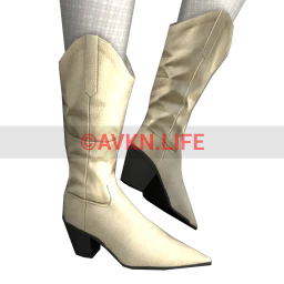 USAesthetic Hoedown Boots (Cream)