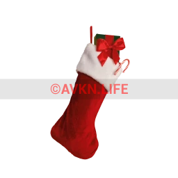 Stuffed Stocking Sticker