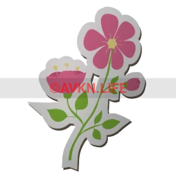 Pink Daisy Sticker