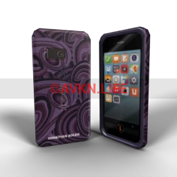 CandyShell Inked Case - Malachite Purple