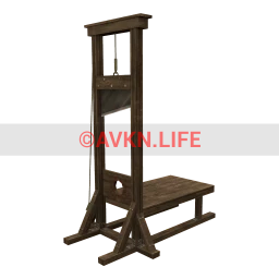 Final Walk Guillotine Decoration