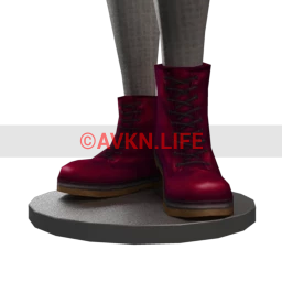 Delirious Squid Red Rebellion Boots -  Burgundy