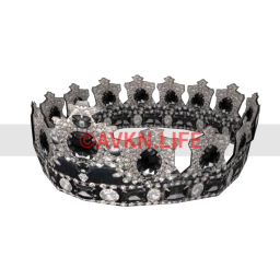 Bijourterie Fashion Queen Crown (Onyx)