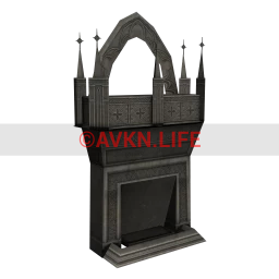 Victoriana Gothic Fireplace