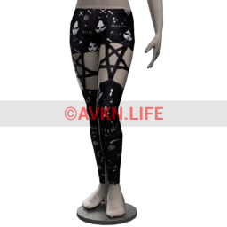 Delirious Squid Pentagram Spell Leggings