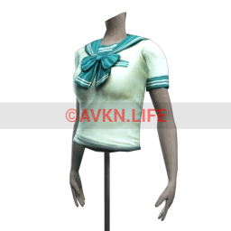 Ayuri's School Blouse with Bow 