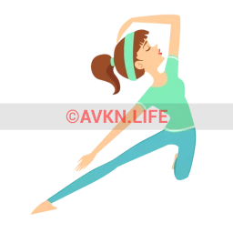 Yoga Stretch Sticker