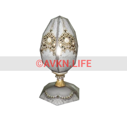 Exquisite Monarchy Pearl Decorative Egg