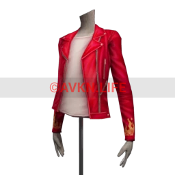 Front Row Burning Leather Jacket