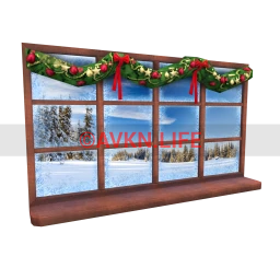 Scenic Winter Window