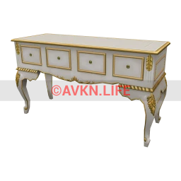 Baroque Le Vau Console Table - Light