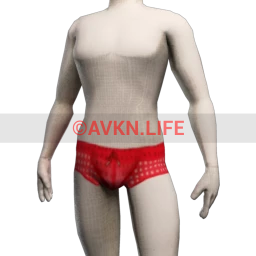 Andre Red Mesh Swimming Shorts