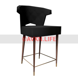 Delirious Squid Nevermore Bar Stool