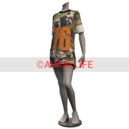 Drop Science Fluro Camo Jersey Dress