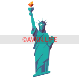 Lady Liberty Sticker