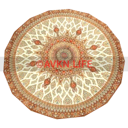 El Hedine Round Rug