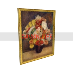 Bouquet of Chrysanthemums by Auguste Renoir