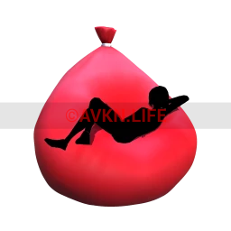 Big Balloon Bean Bag (Red)