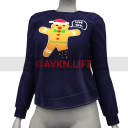 Foal Gingerbread Man Sweater