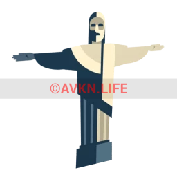 Brazil Redeemer Sticker