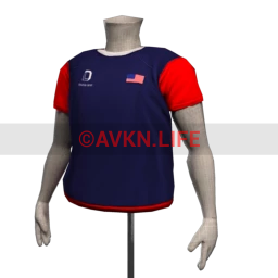 Male American Football Shirt