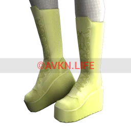 Foal Simple Boots (Yellow)