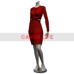 Cut Out Couture - Bodycon Dress - Rouge