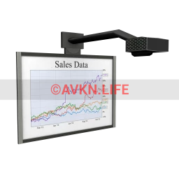 Sales Data Projector Screen