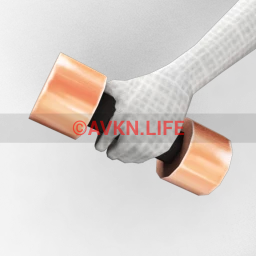 Bionic Rose Gold Dumbbells