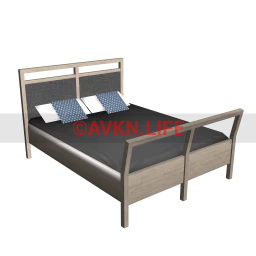 Berg Sleek Double Bed