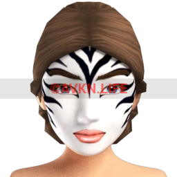 Kijane Free as a Zebra Facepaint