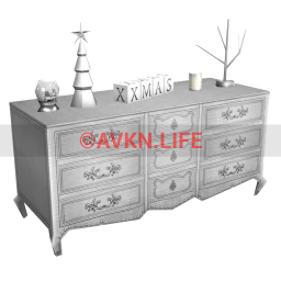 Arctic Escape Valdez Chest of Drawers