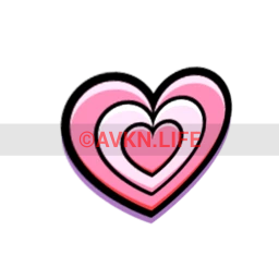 Layered Heart Emoji Sticker